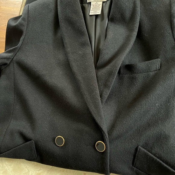 Black Double-Breasted Blazer - Picture 6 of 16